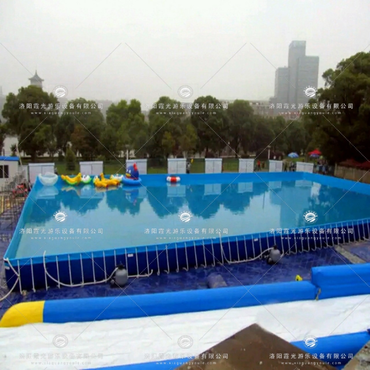 礼纪镇大型支架游泳池